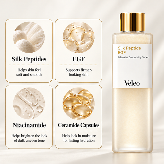 Veleo SilkGlow™ Peptide + EGF Toner